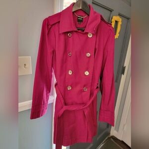 Raincoat with belt